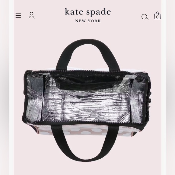 NWT! ♠️ Kate Spade insulated lunch bag. Brand new with tags. - Picture 3 of 16